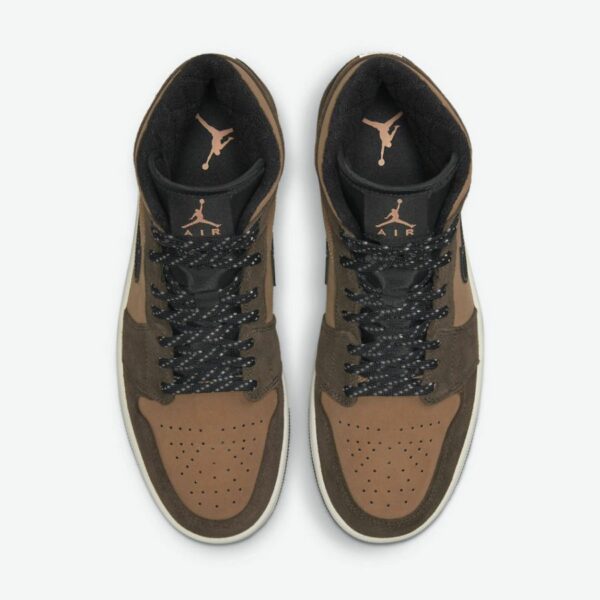 Air Jordan 1 Mid SE 'Dark Chocolate' - Зображення 4