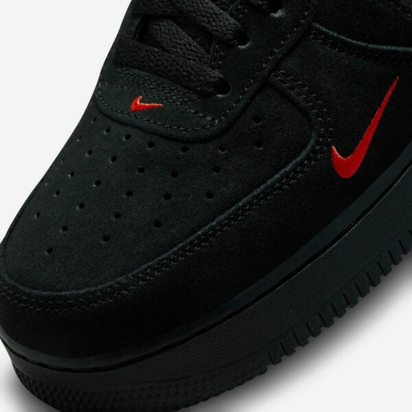Nike Air Force 1 Low Reflective Swoosh "Black Orange" - Зображення 8