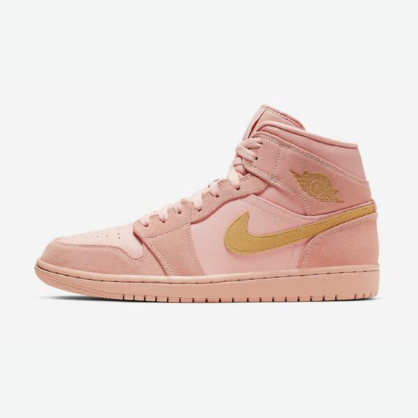 Air Jordan 1 Mid 'Coral Gold'