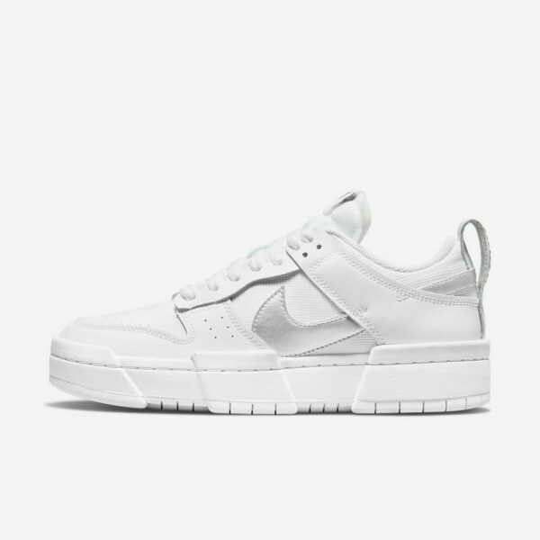 Nike Dunk Low Disrupt “White Metallic Silver” (W)