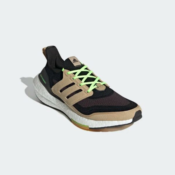 adidas Ultra Boost 22 Black Beige Tone Green - Зображення 2