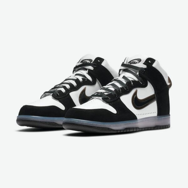 Slam Jam x Nike Dunk High 'Black' - Зображення 3