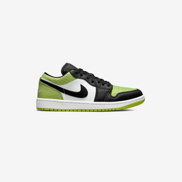 Air Jordan 1 Low Snakeskin Vivid Green (W) - Зображення 6