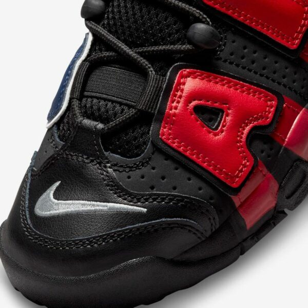 Nike Air More Uptempo Black Red Navy - Зображення 8