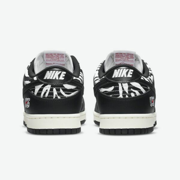 Quartersnacks x Nike SB Dunk Low 'Zebra' - Зображення 5