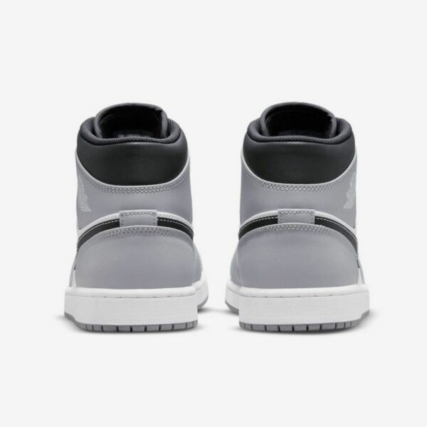 Air Jordan 1 Mid "Light Smoke Grey" Anthracite 2022 - Зображення 4