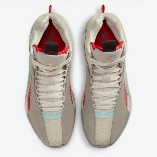 CLOT x Air Jordan 35 'Sepia Stone' - Зображення 4
