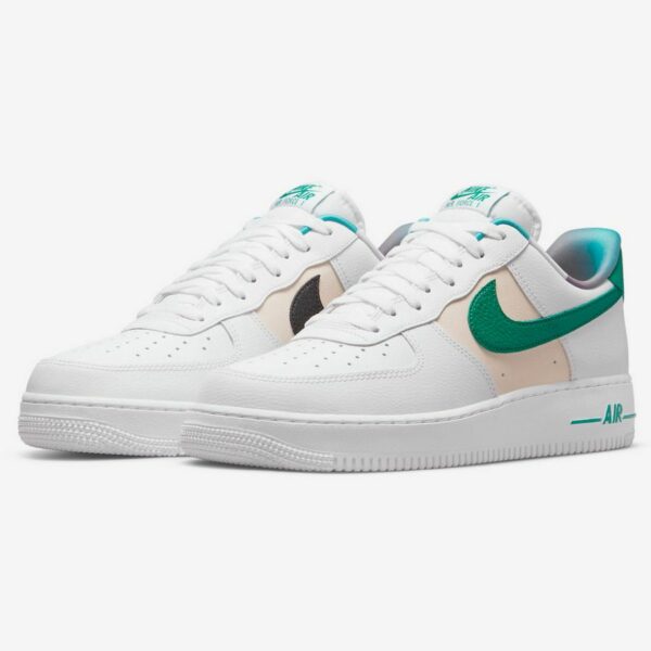 Nike Air Force 1 Low EMB White Malachite - Зображення 3