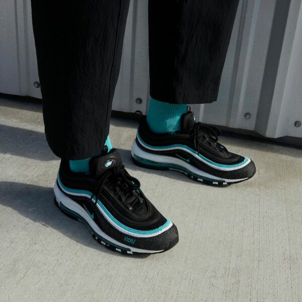 Nike Air Max 97 Black Sport Turquoise - Зображення 7