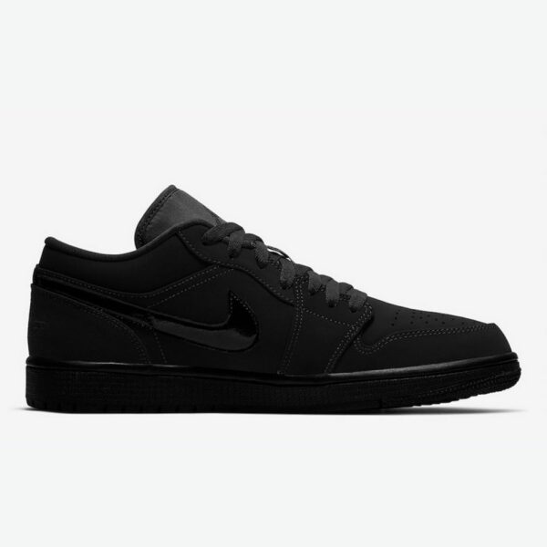 Air Jordan 1 Low 'Triple Black' - Зображення 2