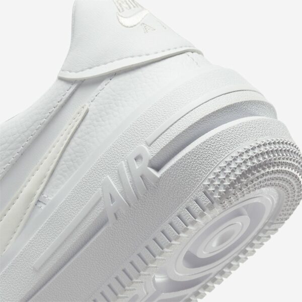 Nike Air Force 1 PLT.AF.ORM Triple White (W) - Зображення 8