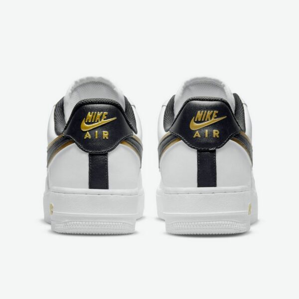 Nike Air Force 1 Low 'Double Swoosh White Metallic Gold" - Зображення 4