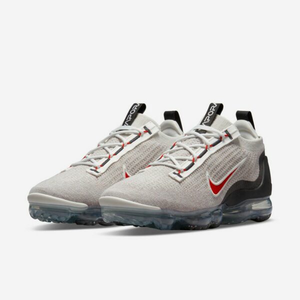 Nike Vapormax Flyknit 2021 "Light Bone University Red" - Зображення 5