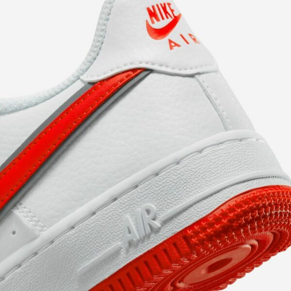 Nike Air Force 1 Low "White Habanero Red Mini Swoosh" - Зображення 8