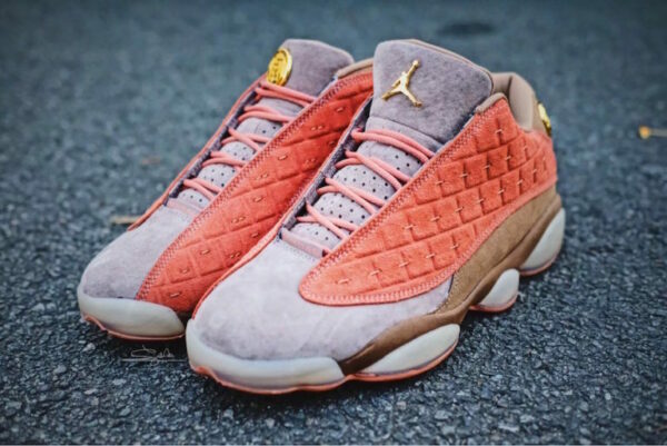 CLOT x Air Jordan Low 13 Retro "Sepia Stone" - Зображення 8