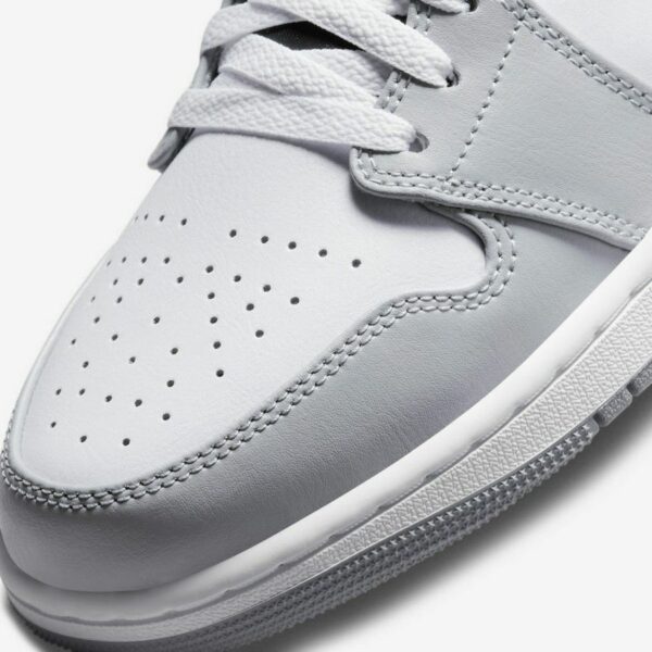 Air Jordan 1 Mid "Light Smoke Grey" Anthracite 2022 - Зображення 7