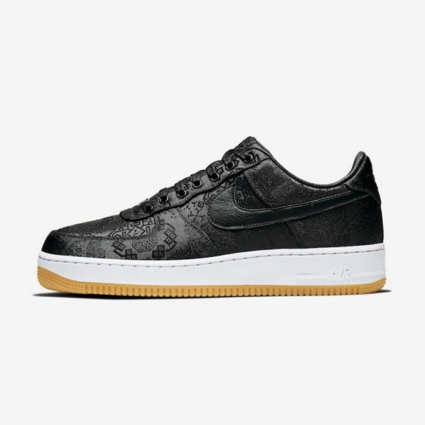 Fragment x Clot x Nike Air Force 1 'Black Silk'