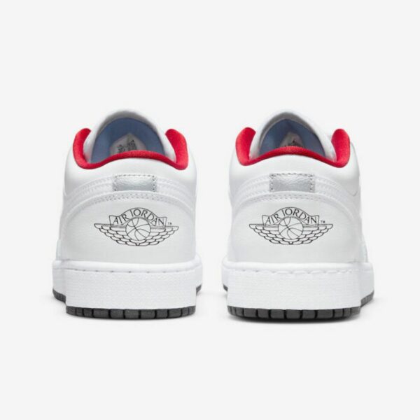 Air Jordan 1 Low GS "White/Red" - Зображення 5