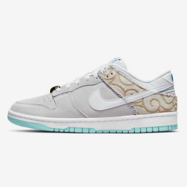 Nike Dunk Low "Barber Shop" Grey