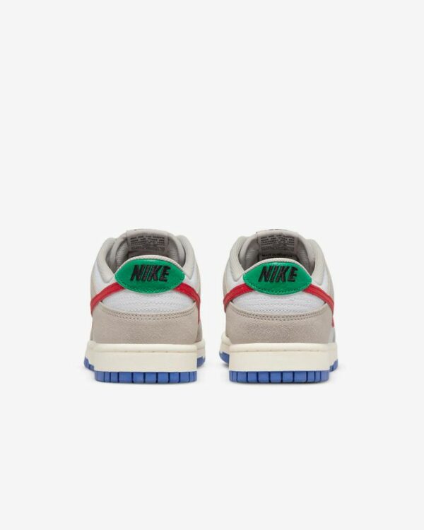 Nike Dunk Low Light Iron Ore Red Blue - Зображення 6