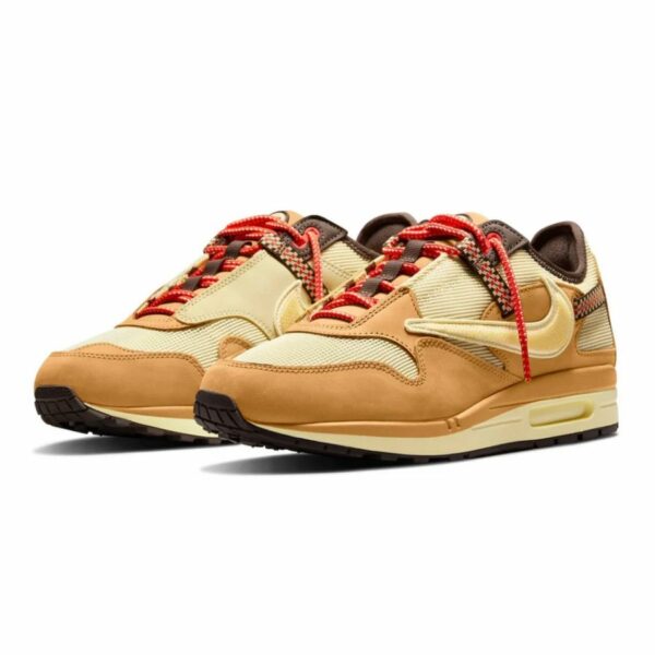 Travis Scott x Nike Air Max 1 Wheat Lemon - Зображення 2