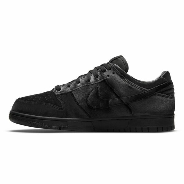 Nike Dunk Low x Dover Street Market "Velvet Triple Black"