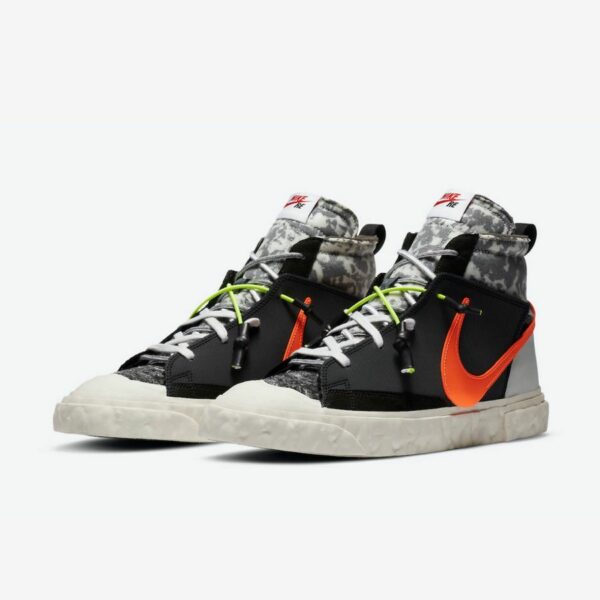 READYMADE x Nike Blazer Mid Black/Vast Grey-Volt-Total Orange - Зображення 2