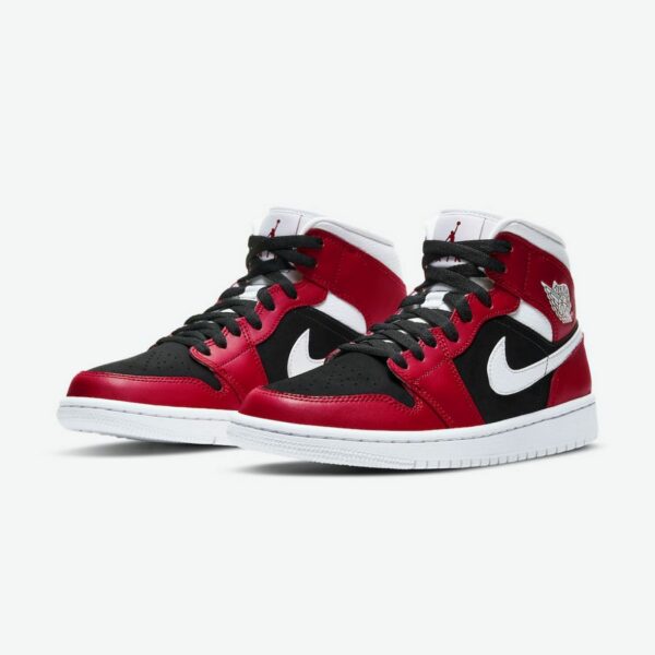 Air Jordan 1 Mid 'Gym Red Black' (W) - Зображення 3