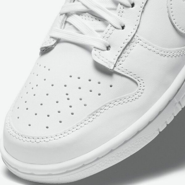Nike Dunk Low 'Triple White' (W) - Зображення 7