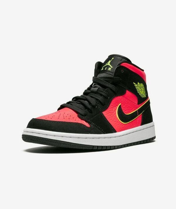 Air Jordan 1 Mid “Black Hot Punch” (W) - Зображення 4