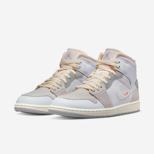 Air Jordan 1 Mid SE "Craft Inside Out White Grey" - Зображення 2