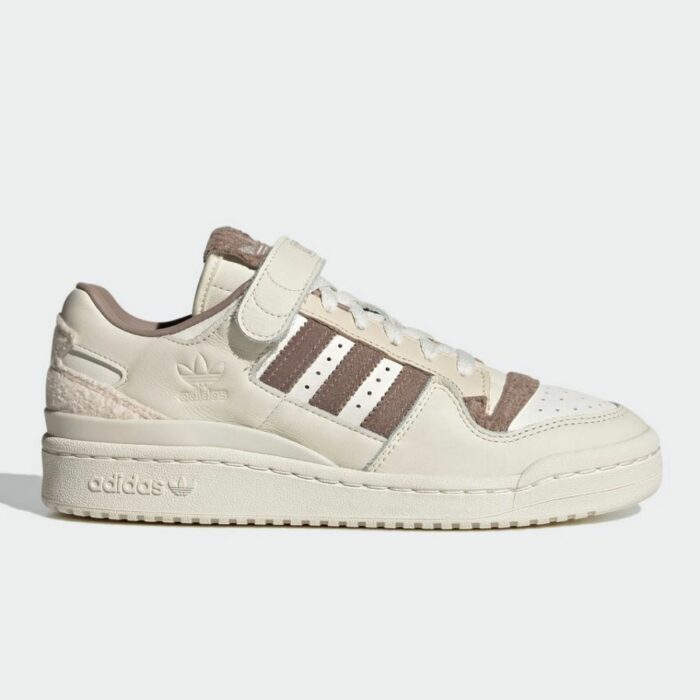 adidas Forum Low Fleece White Brown
