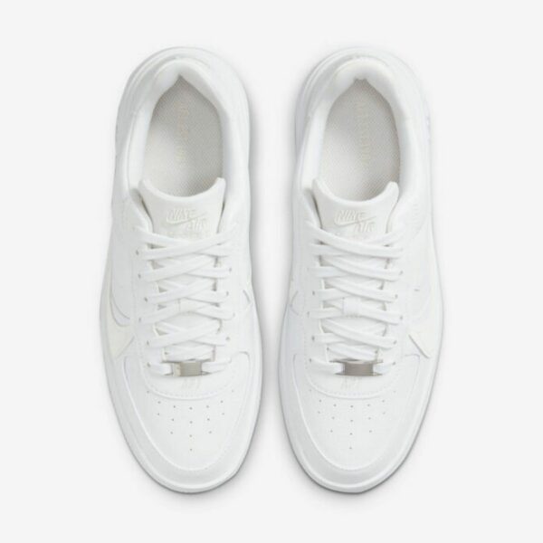 Nike Air Force 1 PLT.AF.ORM Triple White (W) - Зображення 3