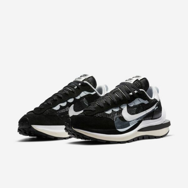 Nike x Sacai Vaporwaffle “Black” - Зображення 5