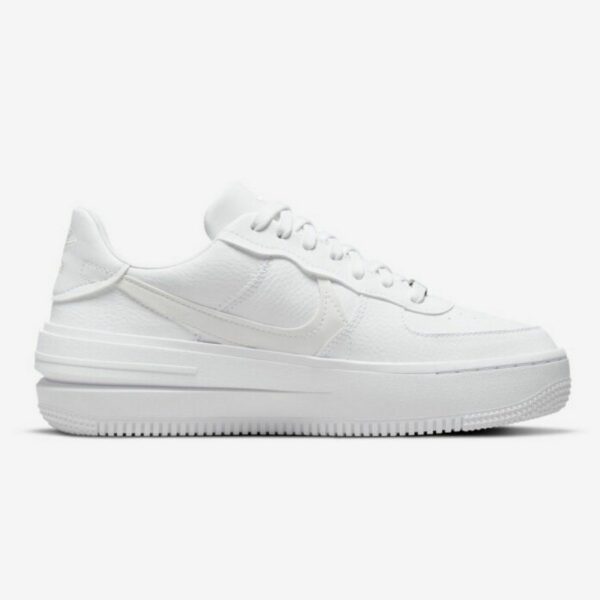 Nike Air Force 1 PLT.AF.ORM Triple White (W) - Зображення 4
