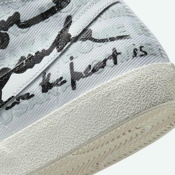 Comme des Garcons x Naomi Osaka x Nike Blazer Mid "Home Is Where The Heart Is" - Зображення 8