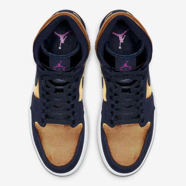Air Jordan 1 Mid SE Premium 'Stain Gold' - Зображення 4