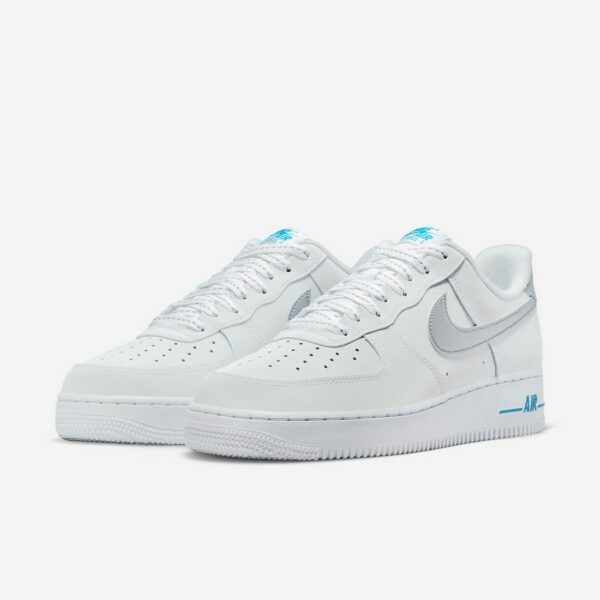 Nike Air Force 1 Low "White&Laser Blue" - Зображення 5