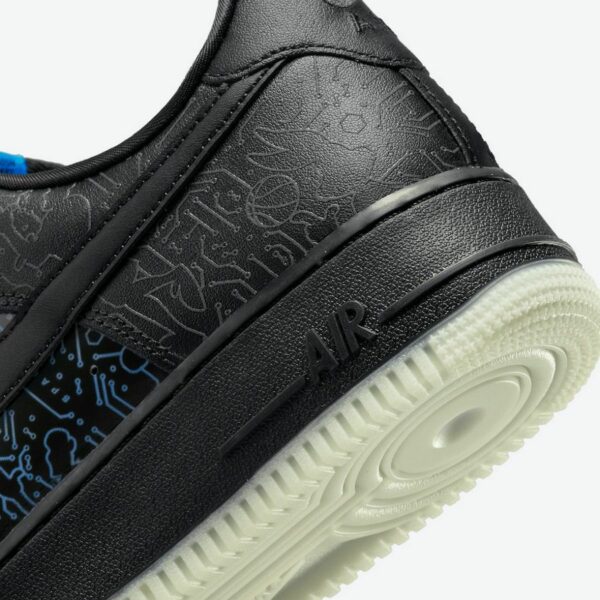 Space Jam x Nike Air Force 1 Low 'Computer Chip' - Зображення 9