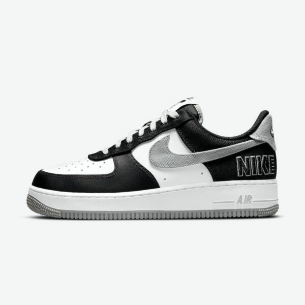 Nike Air Force 1 EMB 'Raiders Black White'