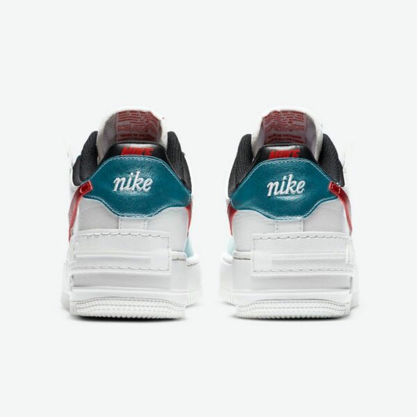 Nike Air Force 1 Shadow "Bleached Aqua" (W) - Зображення 4