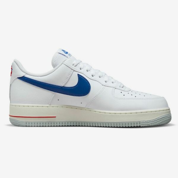Nike Air Force 1 Low White Blue Red - Зображення 6