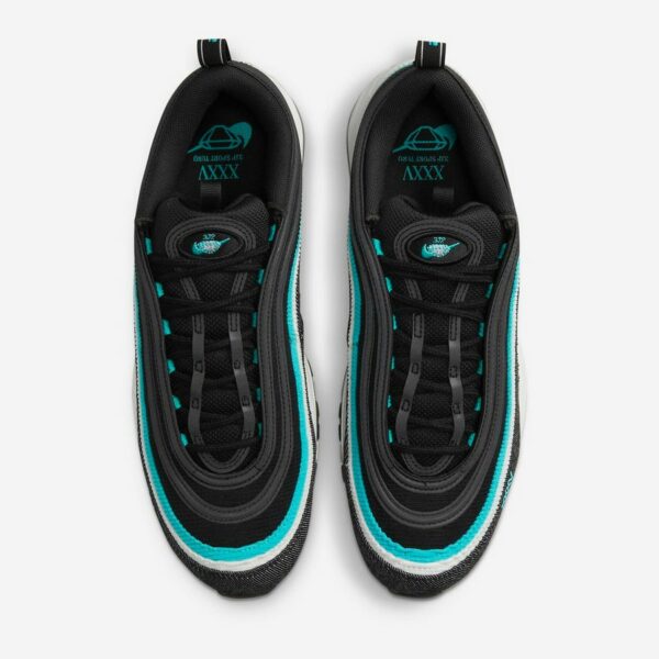 Nike Air Max 97 Black Sport Turquoise - Зображення 3