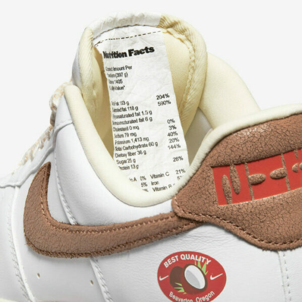 Nike Air Force 1 “Coconut” (W) - Зображення 7