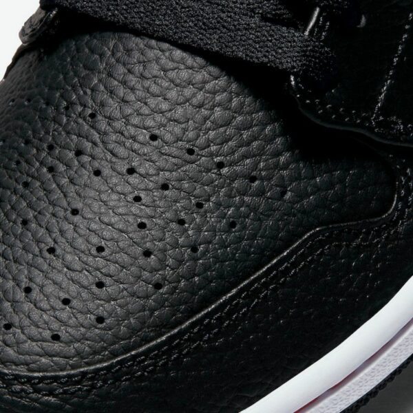 Air Jordan 1 Low 'Brushstroke Swoosh - Black Red' - Зображення 7