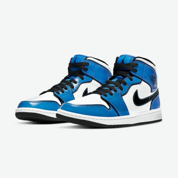Air Jordan 1 Mid SE 'Signal Blue' - Зображення 3