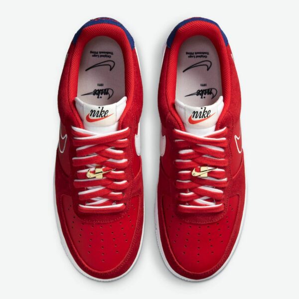 Nike Air Force 1 Low 'First Use' Red - Зображення 4