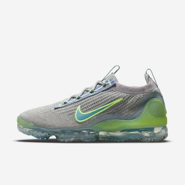 Nike Vapormax Flyknit 2021 "Particle Grey Liquid Lime"