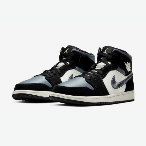 Air Jordan 1 Mid SE 'Satin Smoke Grey' - Зображення 3