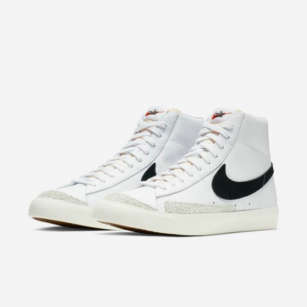Nike Blazer Mid Vintage "White and Black" - Зображення 4